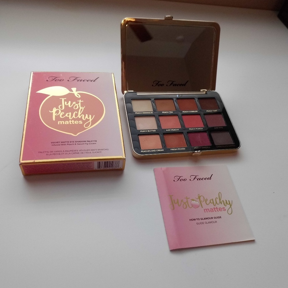 Too Faced Just Peachy Mattes Eyeshadow Palette